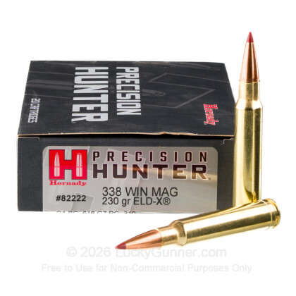 Image 2 of Hornady .338 Winchester Magnum Ammo