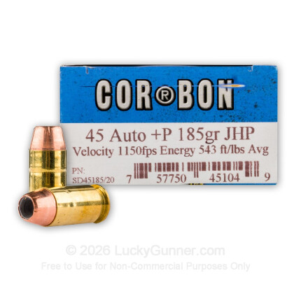 Image 1 of Corbon .45 ACP (Auto) Ammo