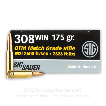 Image 1 of SIG SAUER .308 (7.62X51) Ammo