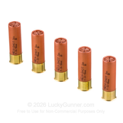 Large image of Premium 12 Gauge Ammo For Sale - 3” 1-3/8oz. B Shot Ammunition in Stock by Hevi-Shot Duck - 10 Rounds