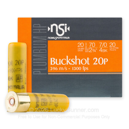 Image 1 of NobelSport 20 Gauge Ammo