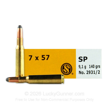 Image 2 of Sellier & Bellot 7x57 Mauser Ammo