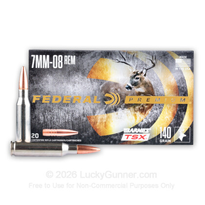 Image 2 of Federal 7mm-08 Remington Ammo