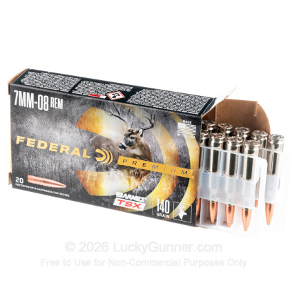 Image 3 of Federal 7mm-08 Remington Ammo