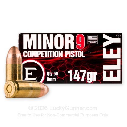 Image 2 of Eley 9mm Luger (9x19) Ammo