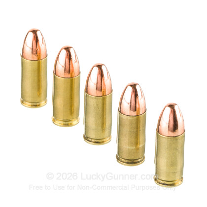 Image 4 of HSM Ammunition 9mm Luger (9x19) Ammo