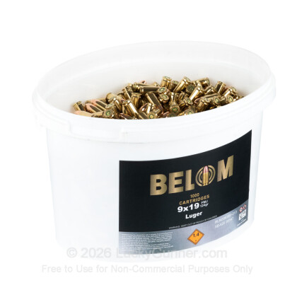 Image 2 of Belom 9mm Luger (9x19) Ammo