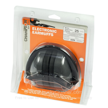 Large image of Champion Hearing Protection Earmuffs For Sale - 25 NRR - Champion Hearing Protection in Stock