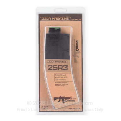 Large image of CMMG 22 LR Magazine for AR15 Conversion Kits For Sale - 25 Rounds