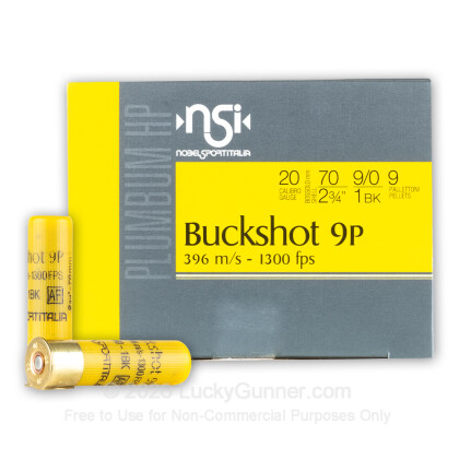Image 1 of NobelSport 20 Gauge Ammo