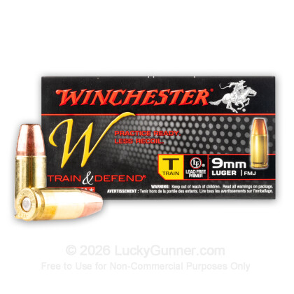 Image 2 of Winchester 9mm Luger (9x19) Ammo