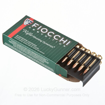 Large image of 22-250 Ammo For Sale - 55 gr PSP - Fiocchi Ammo Online