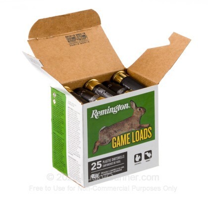 Large image of Cheap 16 Gauge Ammo For Sale - 2-3/4” 1oz. #6 Shot Ammunition in Stock by Remington Game Loads - 25 Rounds