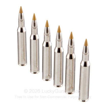 Large image of Premium 270 Ammo For Sale - 134 Grain Polymer Tipped Ammunition in Stock by Browning BXR - 20 Rounds