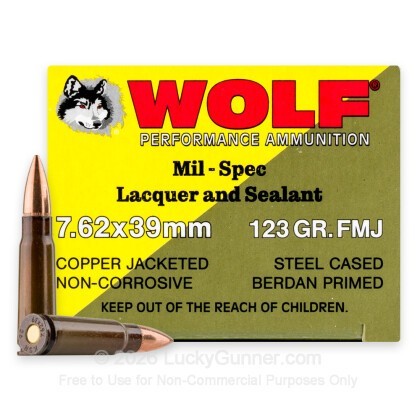 Image 1 of Wolf 7.62X39 Ammo