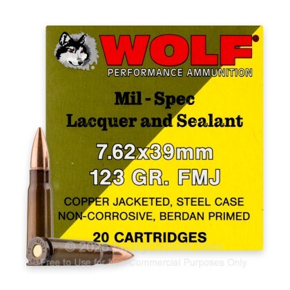 Image 2 of Wolf 7.62X39 Ammo
