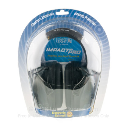 Large image of Howard Leight Impact Pro Electronic Earmuffs For Sale - 30 NRR - Howard Leight Hearing Protection in Stock