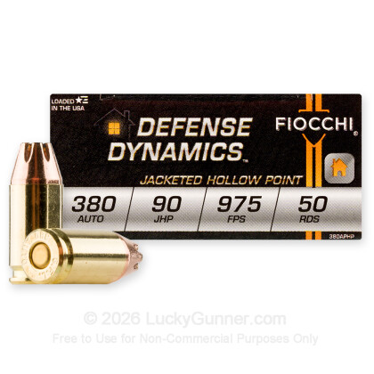 Image 1 of Fiocchi .380 Auto (ACP) Ammo