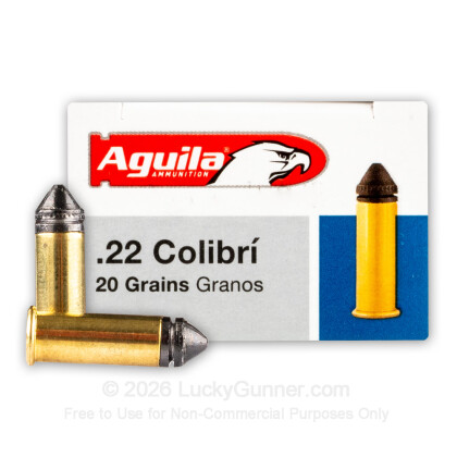 Image 1 of 22 LR Ammo from Aguila Image 1 of Aguila .22 Long Rifle (LR) Ammo