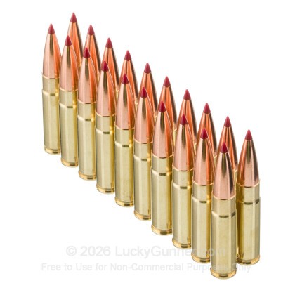 Large image of Premium 300 AAC Blackout Ammo For Sale - 208 Grain ELD Match Ammunition in Stock by Hornady BLACK - 20 Rounds