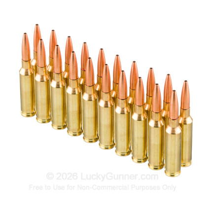 Large image of Premium 6.5 Creedmoor Ammo For Sale - 130 Grain Dual Performance Ammunition in Stock by Black Hills Gold - 100 Rounds