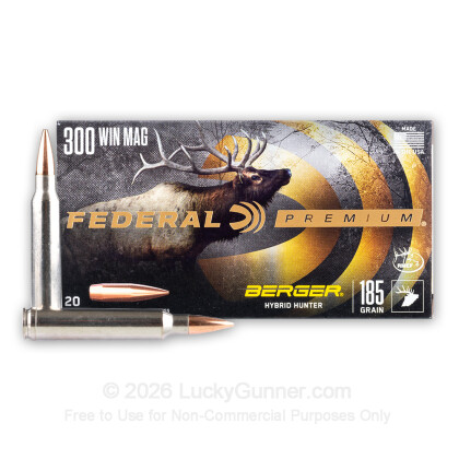 Image 2 of Federal .300 Winchester Magnum Ammo