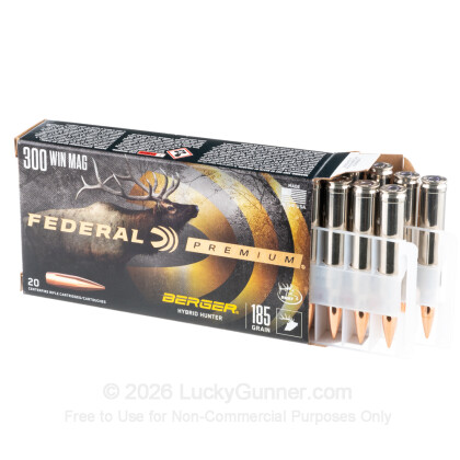 Image 3 of Federal .300 Winchester Magnum Ammo