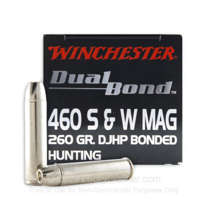 Image 1 of Winchester Ammo from Winchester Image 1 of Winchester .460 Smith & Wesson Ammo