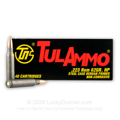 Image 2 of Tula Cartridge Works .223 Remington Ammo
