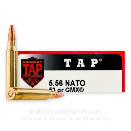 Image 1 of 5.56x45 Ammo (AR-15) from Hornady Image 1 of Hornady 5.56x45mm Ammo