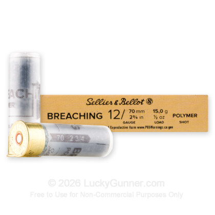 Image 1 of Shop by Popular Brand from Sellier & Bellot Image 1 of Sellier & Bellot 12 Gauge Ammo