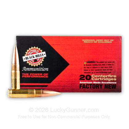 Large image of Premium 300 AAC Blackout Ammo For Sale - 125 Grain Sierra OTM Ammunition in Stock by Black Hills - 20 Rounds