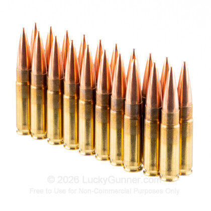 Large image of Premium 300 AAC Blackout Ammo For Sale - 125 Grain Sierra OTM Ammunition in Stock by Black Hills - 20 Rounds