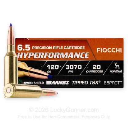 Image 1 of Fiocchi 6.5 PRC Ammo