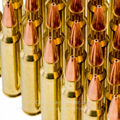 Large image of Premium 223 Rem Ammo For Sale - 77 Grain Sierra MatchKing HP Ammunition in Stock by Black Hills Remanufactured - 50 Rounds
