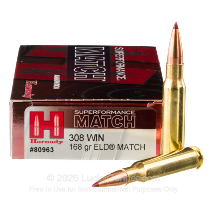 Image 1 of Hornady .308 (7.62X51) Ammo