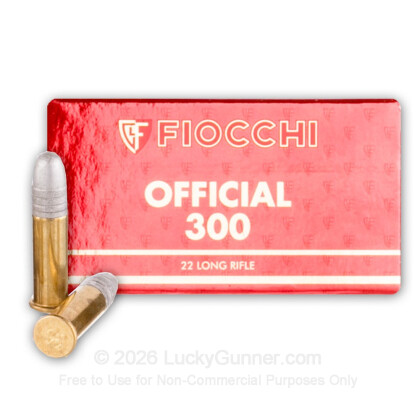 Image 1 of Fiocchi .22 Long Rifle (LR) Ammo