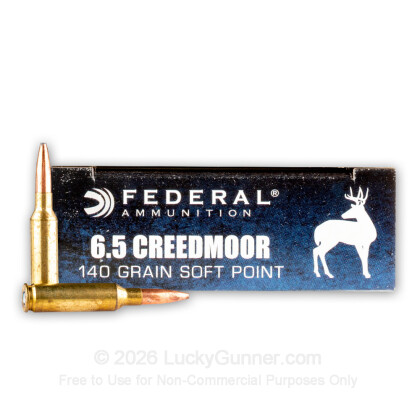 Image 1 of Federal 6.5mm Creedmoor Ammo
