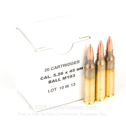 Image 1 of Rifle Ammo from Bosnian Surplus Image 1 of Bosnian Surplus 5.56x45mm Ammo