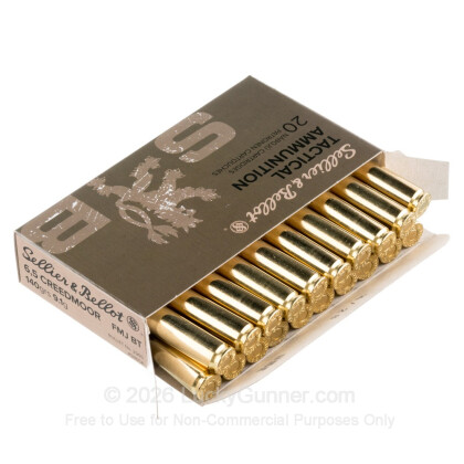 Image 3 of Sellier & Bellot 6.5mm Creedmoor Ammo