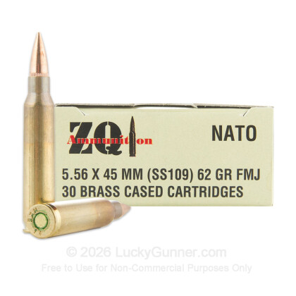 Image 1 of ZQI Ammunition 5.56x45mm Ammo