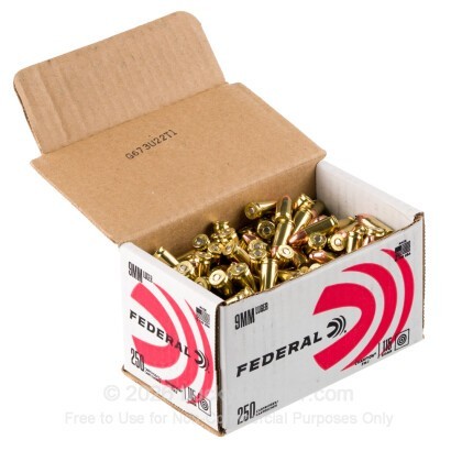 Image 3 of Federal 9mm Luger (9x19) Ammo