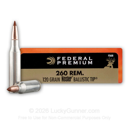 Image 1 of Federal .260 Remington Ammo