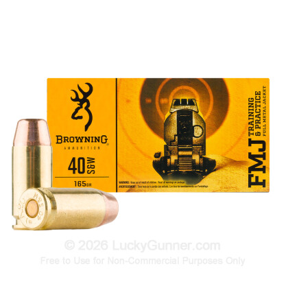 Image 2 of Browning .40 S&W (Smith & Wesson) Ammo
