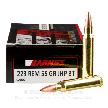 Image 2 of Barnes .223 Remington Ammo
