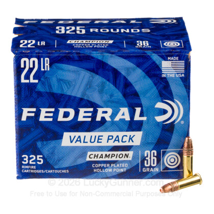 Image 2 of Federal .22 Long Rifle (LR) Ammo