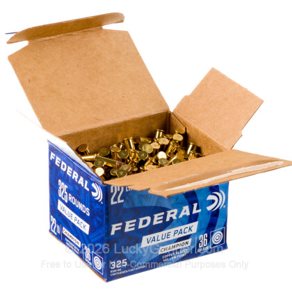 Image 6 of Federal .22 Long Rifle (LR) Ammo