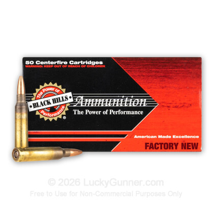 Large image of Bulk 5.56x45 Ammo For Sale - 62 Grain Dual Performance Ammunition in Stock by Black Hills - 500 Rounds