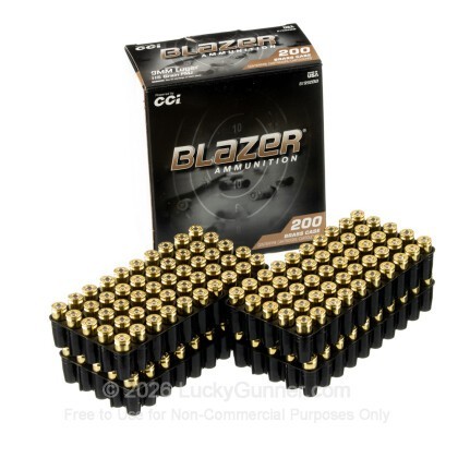 Image 3 of 9mm Ammo from Blazer Brass Image 3 of Blazer Brass 9mm Luger (9x19) Ammo
