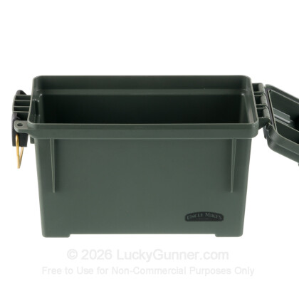 Large image of Uncle Mike's Forest Green Brand New Plastic 30 Cal Ammo Cans For Sale